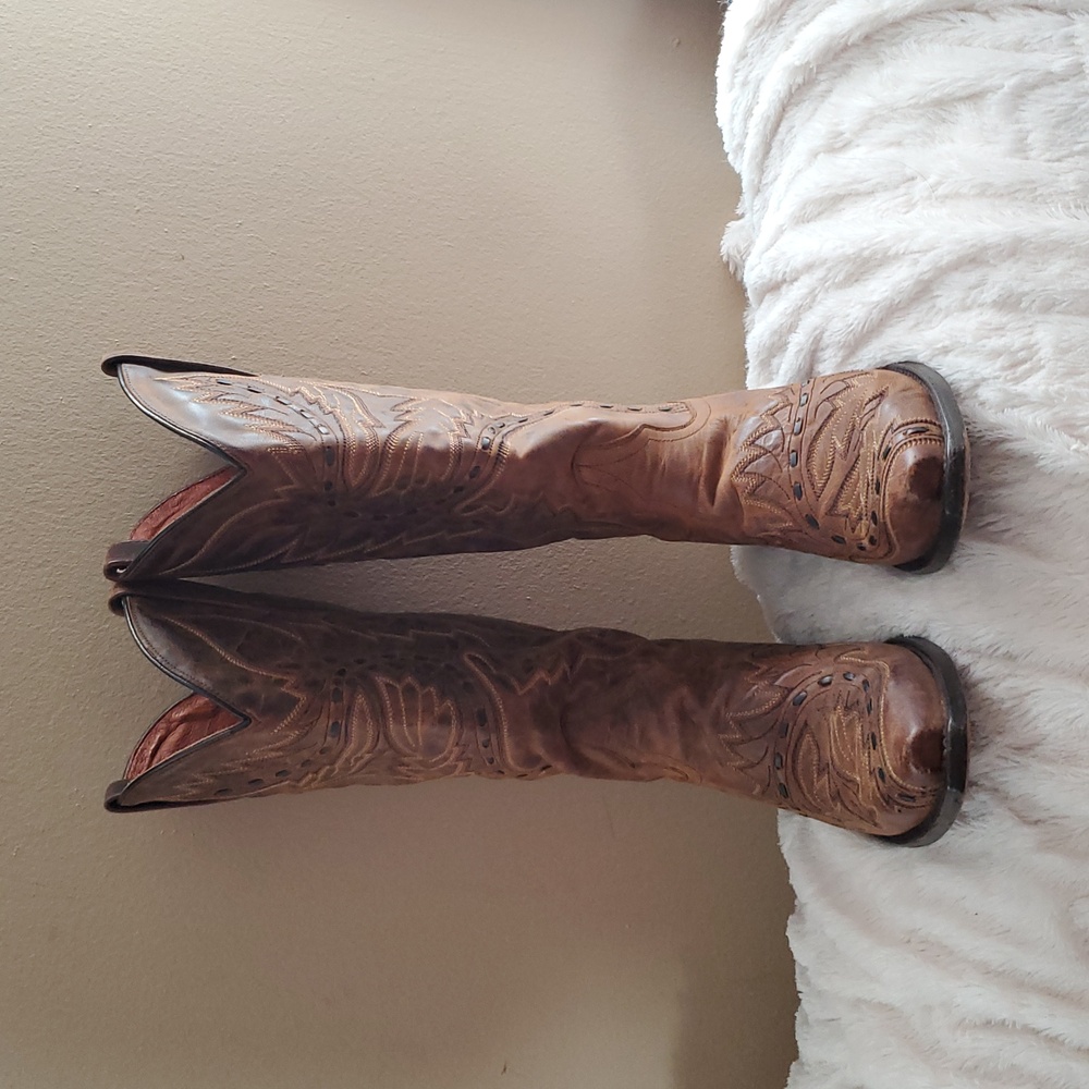 Dan Post Brown Western Boots